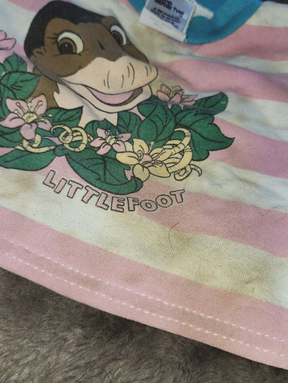 Vintage Land Before Time Kids Shirt - Picture 3 of 7